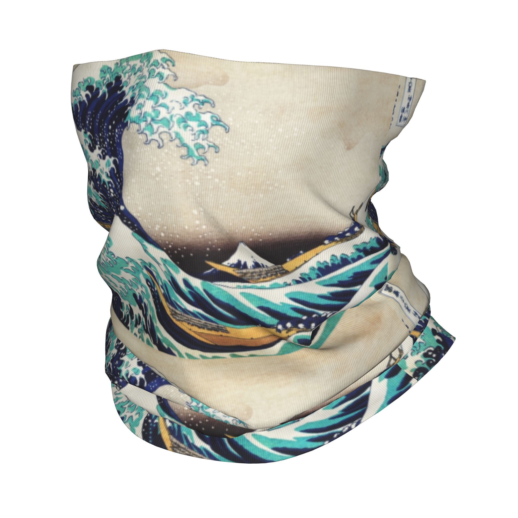 Neck Gaiter Fleece - Die Große Welle vor Kanagawa Winter-Stirnband