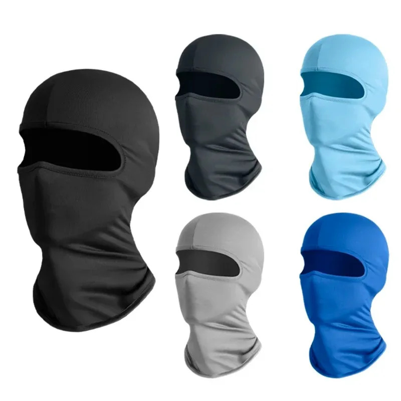 Balaclava Ski Mask - 1 Stück Unisex-Maske aus Eisseide für