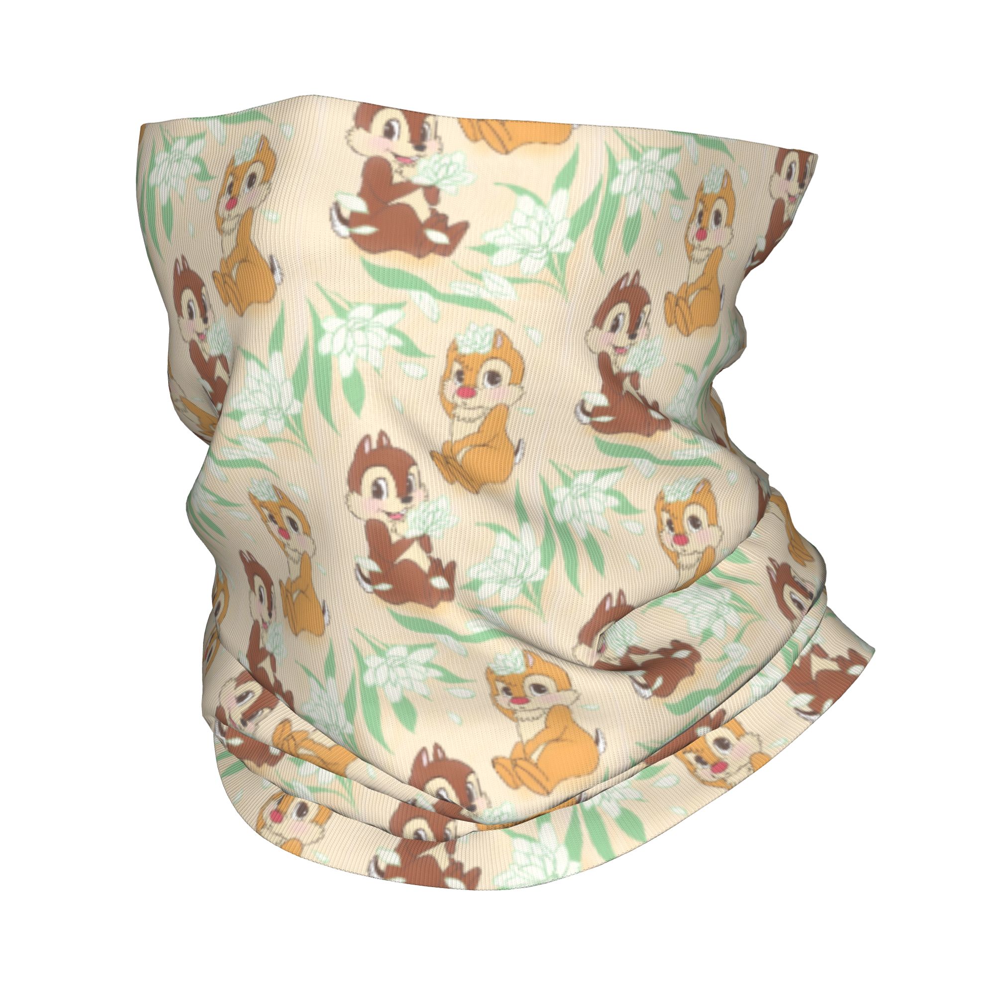Neck Gaiter Fleece - Maßgeschneiderter süßer C-Chip und D-Dale Bandana-Halswärmer