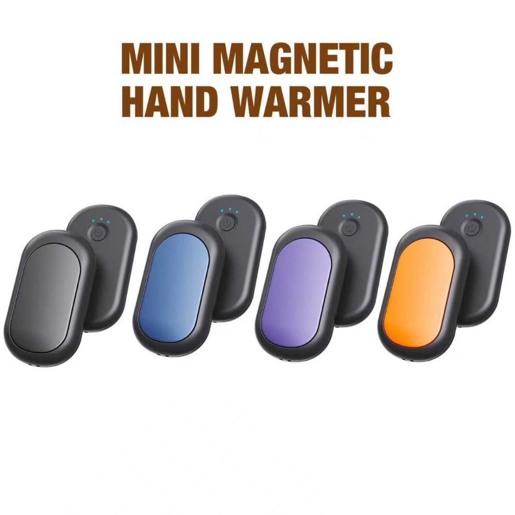 Hand Warmer Electric - Magnetischer Handwärmer 2-in-1 USB-Ladegerät Powerbank Tragbarer