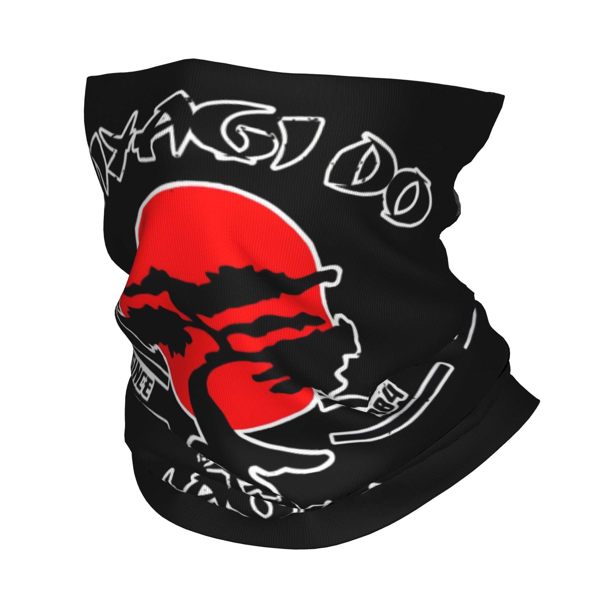 Neck Gaiter Fleece - Benutzerdefinierte K-Karates Retro japanische Programm Cartoons