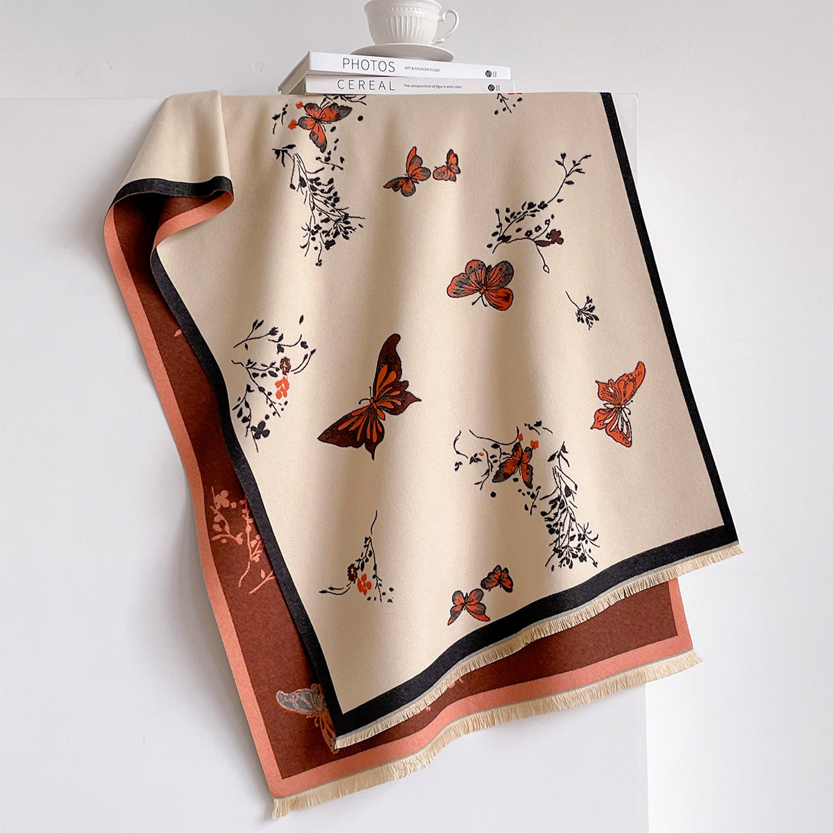 Damen-Schal aus Kaschmir-Imita – Shawl Wrap Winter Bewertung und Preis
