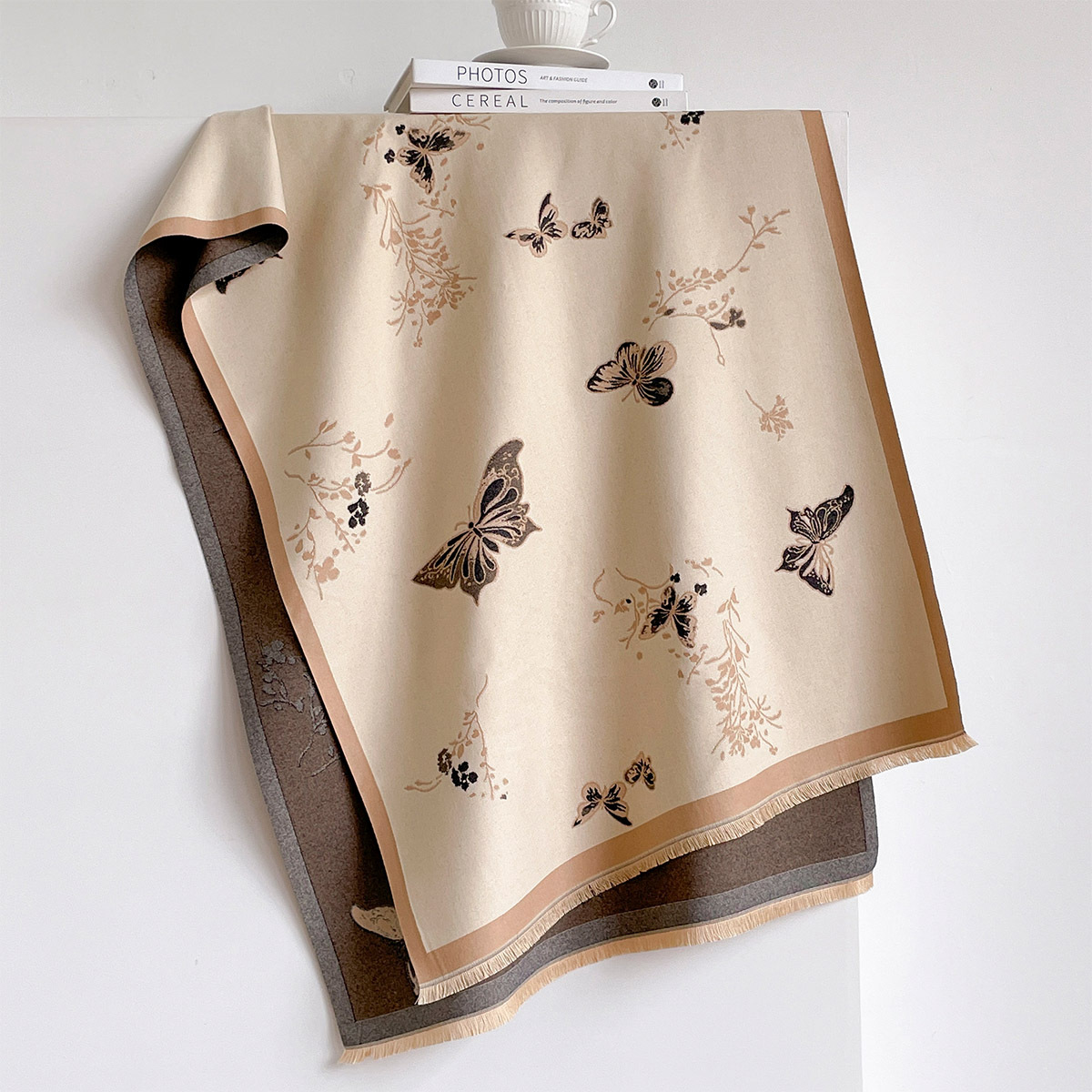 Damen-Schal aus Kaschmir-Imita – Shawl Wrap Winter Bewertung und Preis