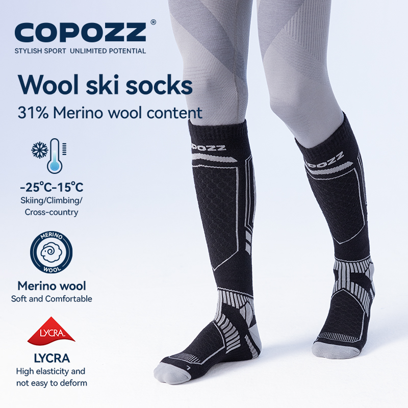 COPOZZ Neue Winter Ski Socken  – Thermal Sock Wool Bewertung und Preis