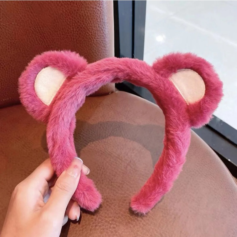 1-5 Stück Niedlicher Erdbeer-B – Winter Headband Fleece Bewertung und Preis