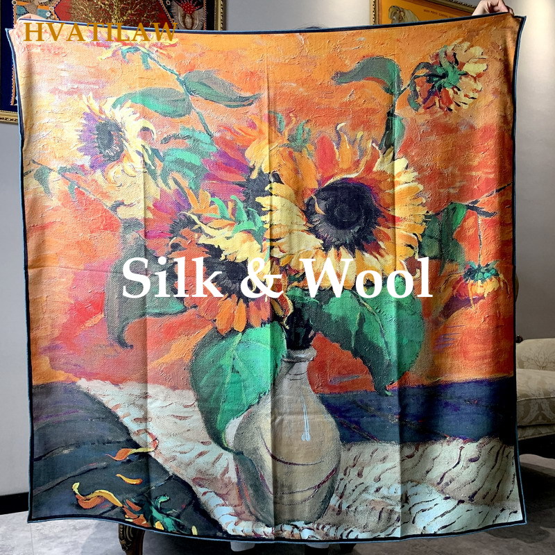 Eleganter Schal aus 30% Seide  – Shawl Wrap Winter Bewertung und Preis