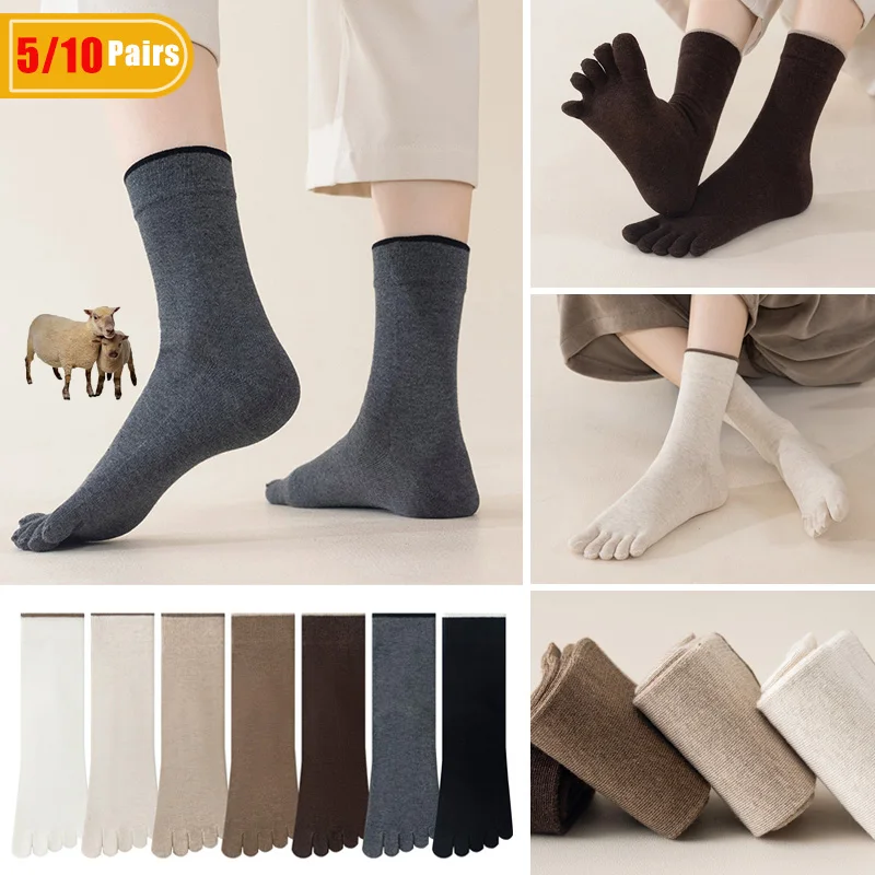 5/10 Paar Herren-Woll-Zehensoc – Thermal Sock Wool Bewertung und Preis